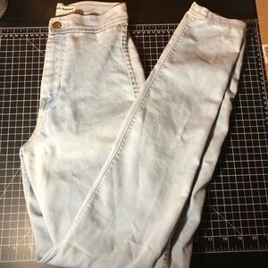 American Apparel XS Easy Jeans Light Blue